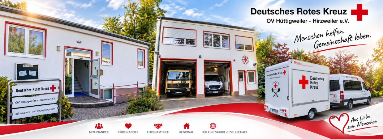 Foto: Collage des DRK OV Hüttigweiler-Hirzweiler