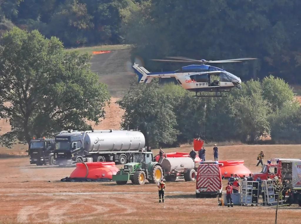 Foto: Verpflegungseinsätz Flächenbrände